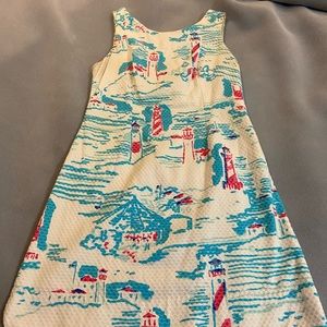 Lilly Pulitzer Delia Dress Watch Out sz 00